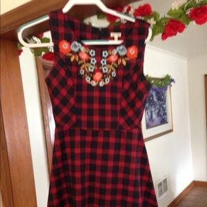 Sunnygirl plaid dress